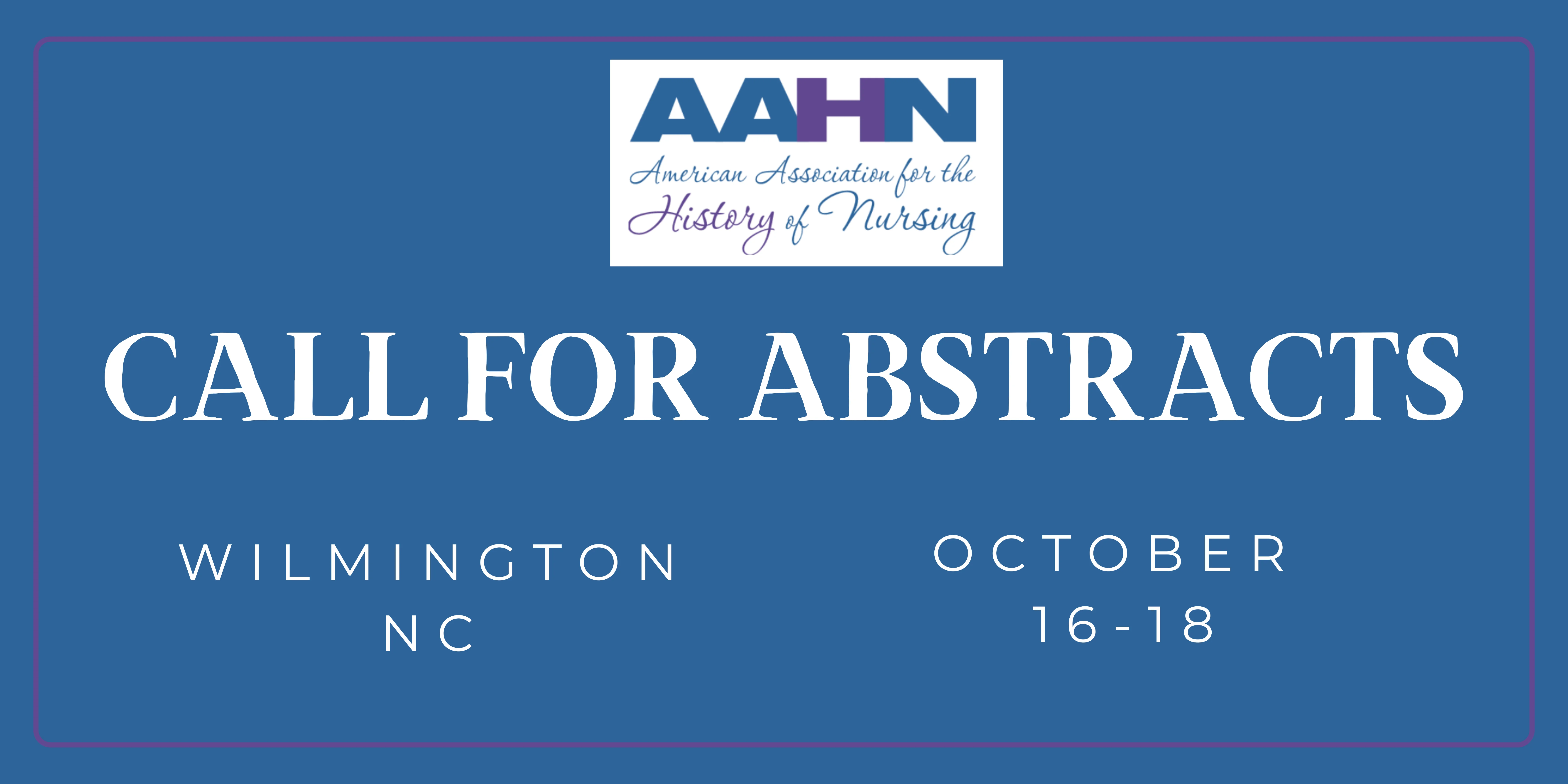 AAHN 2025 Conference: History of Nursing and Healthcare Equity
