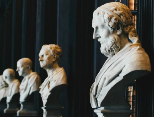 Photos of bust statues